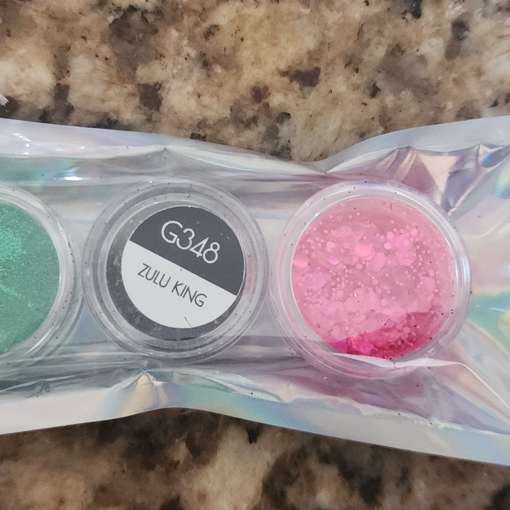 Pink Glitter Hand & Foot Care